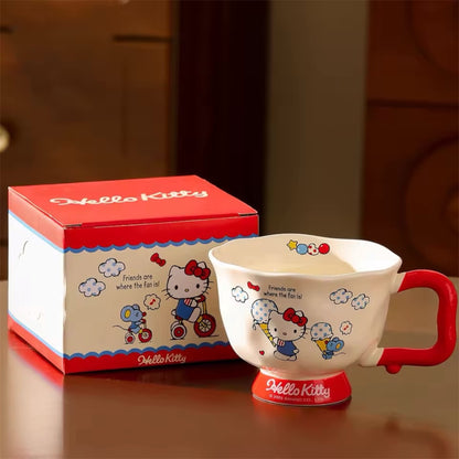 TAZA DE CERÁMICA CON DISEÑO DE HELLO KITTY  VARIOS DISEÑOS - 1 UNIDAD