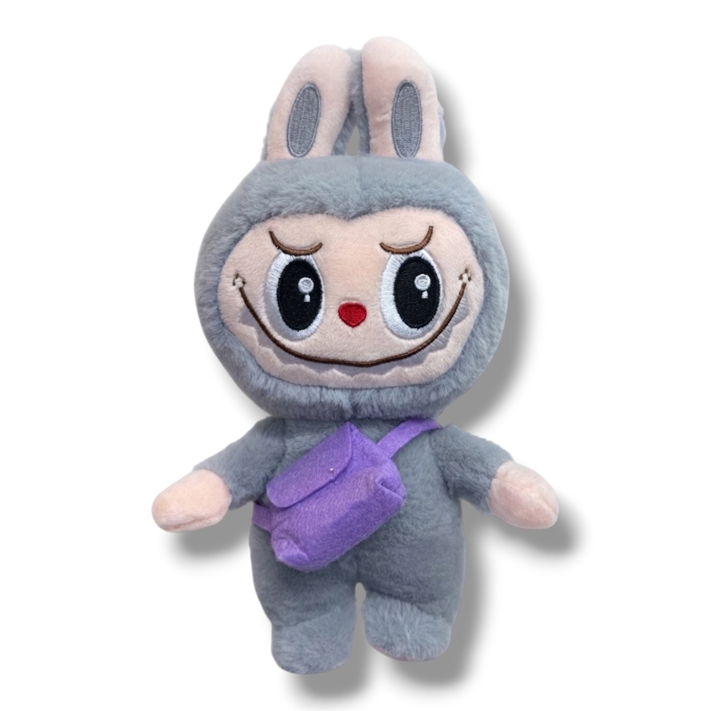 PELUCHE DE LABUBU DE 25 CM APROX - GRIS