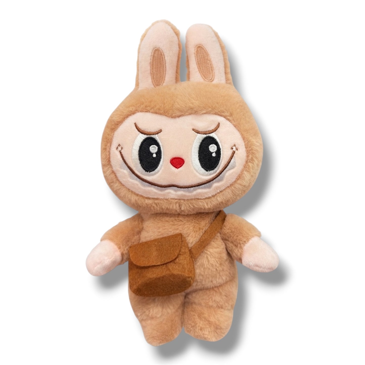 PELUCHE DE LABUBU DE 25 CM APROX - CAFÉ CLARO