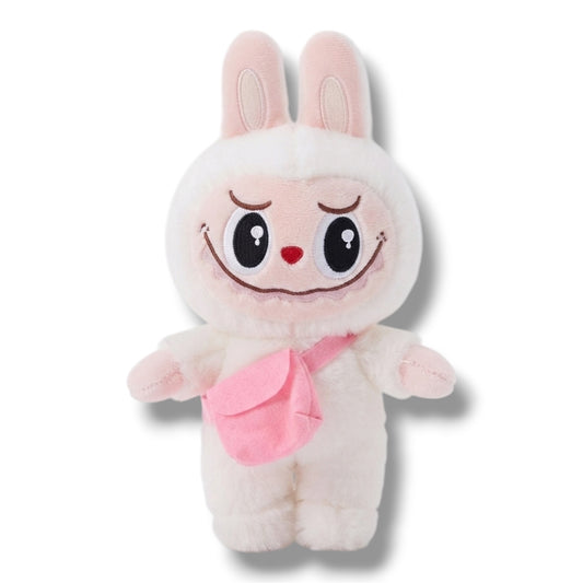 PELUCHE DE LABUBU DE 25 CM APROX - BLANCO