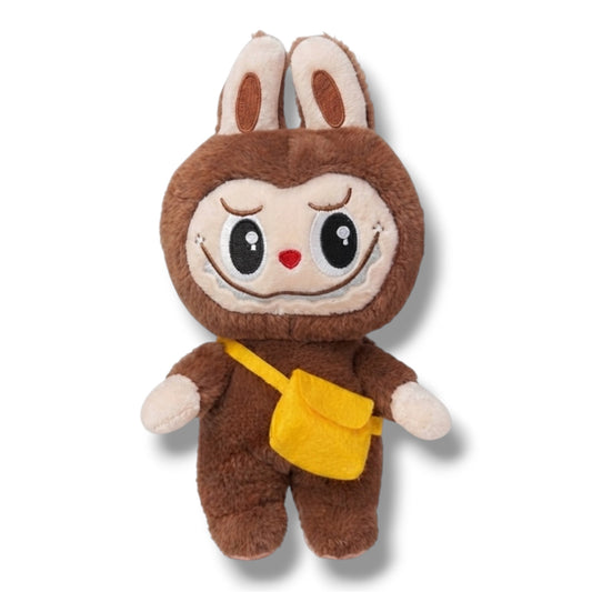 PELUCHE DE LABUBU DE 25 CM APROX - CAFÉ