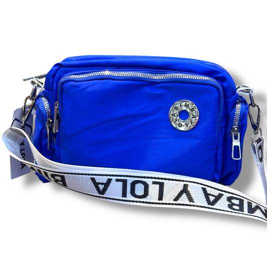 Bandolera azul Bimbay Lola AAA para mujer