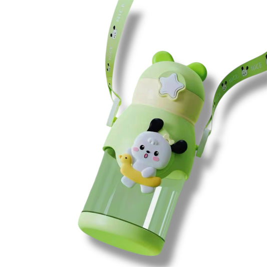 Botella plástica de la colección de Sanrio con correa de 19 CM