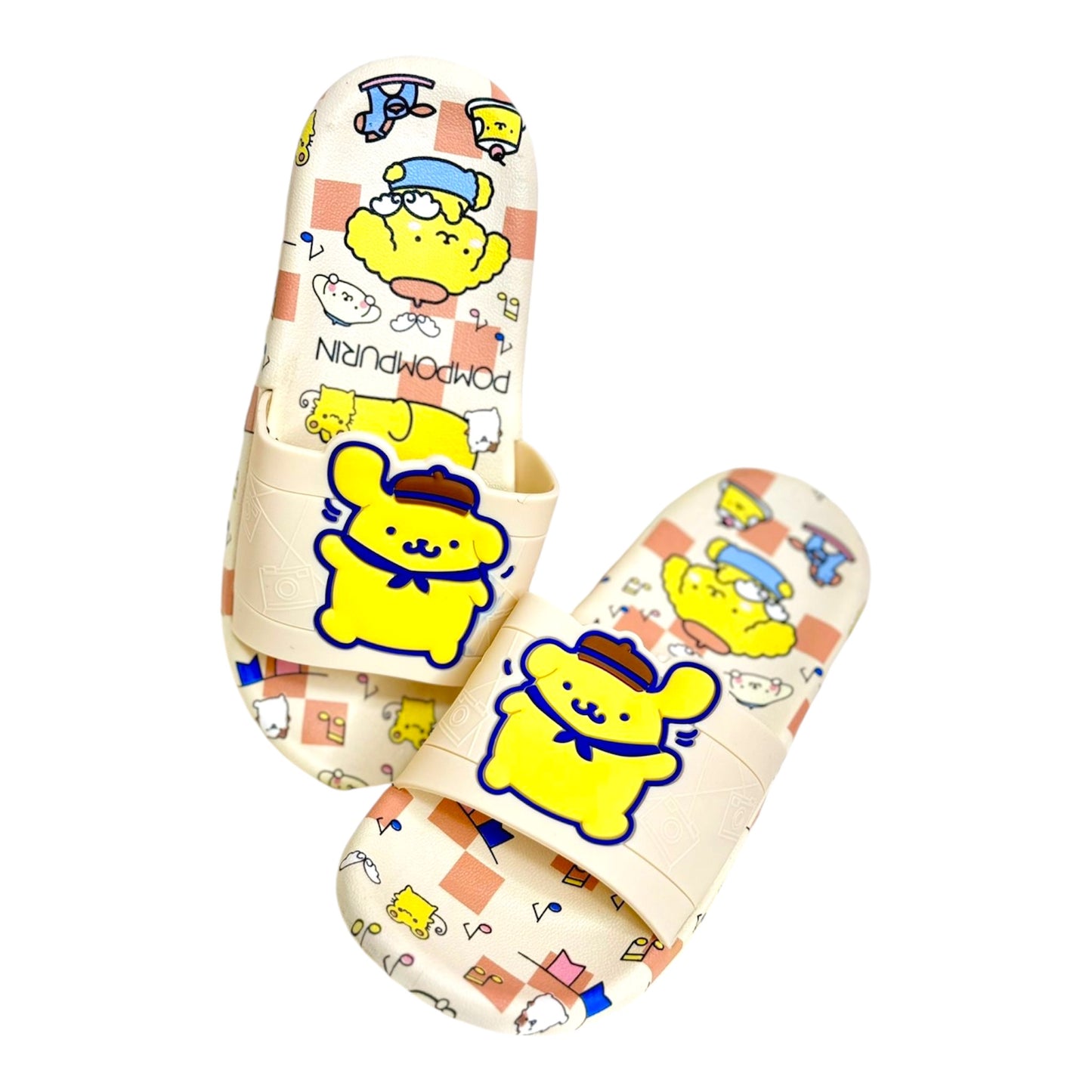 Chanclas Pompompurin Infantiles Sanrio