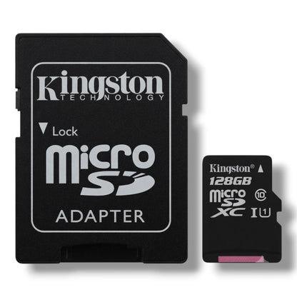 MEMORIA MICRO SD 128GB KINGSTON CLASE 10 UHS-1
