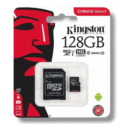 MEMORIA MICRO SD 128GB KINGSTON CLASE 10 UHS-1