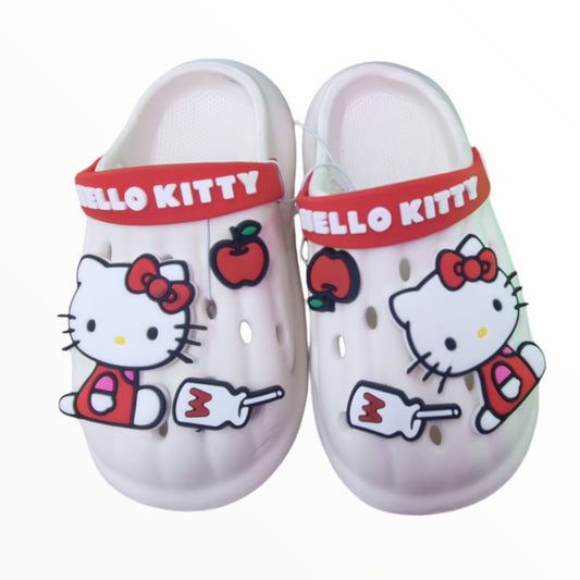 Chanclas Crocs Hello Kitty Talla De Niños