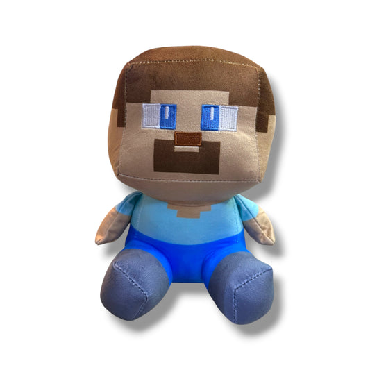 PELUCHE DE STEVE DE MINECRAFT DE 25 CM APROX