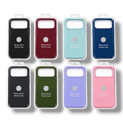 IPHONE 18 PRO / 17 PRO - ESTUCHE SILICONE COLORES VARIOS