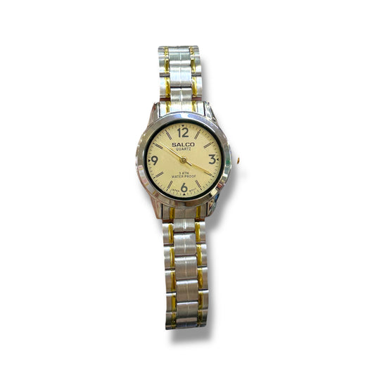 RELOJ DE ACERO PARA MUJER SALCO AAA