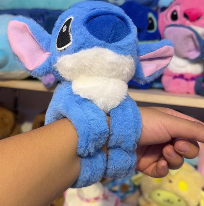 BRAZALETE PELUCHE CON DISEÑO DE STITCH