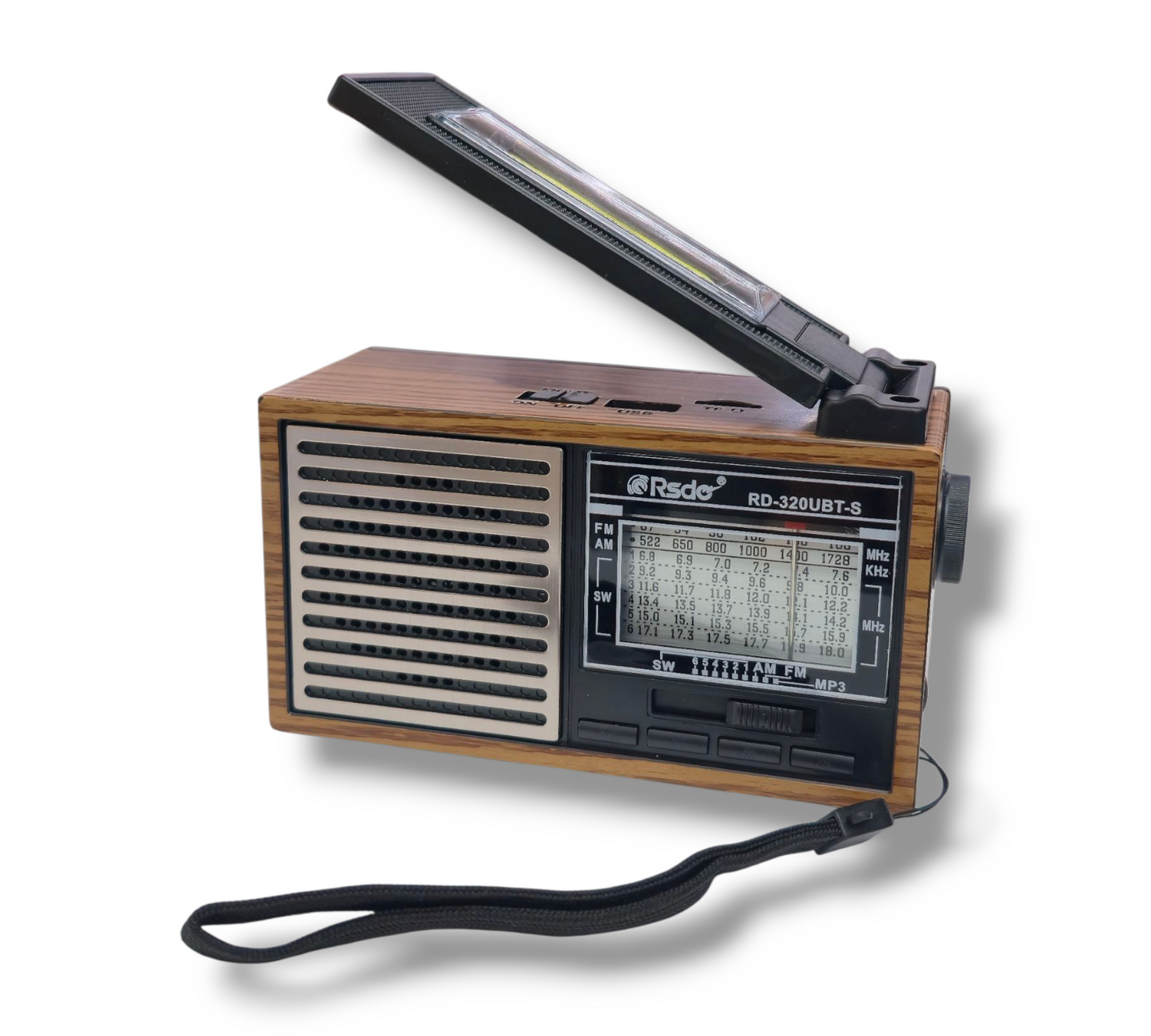 Radio FM AM USB TF - RD-320UBT-S
