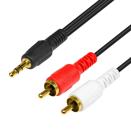 CABLE RCA ROJO / BLANCO A 3,5 mm 3M