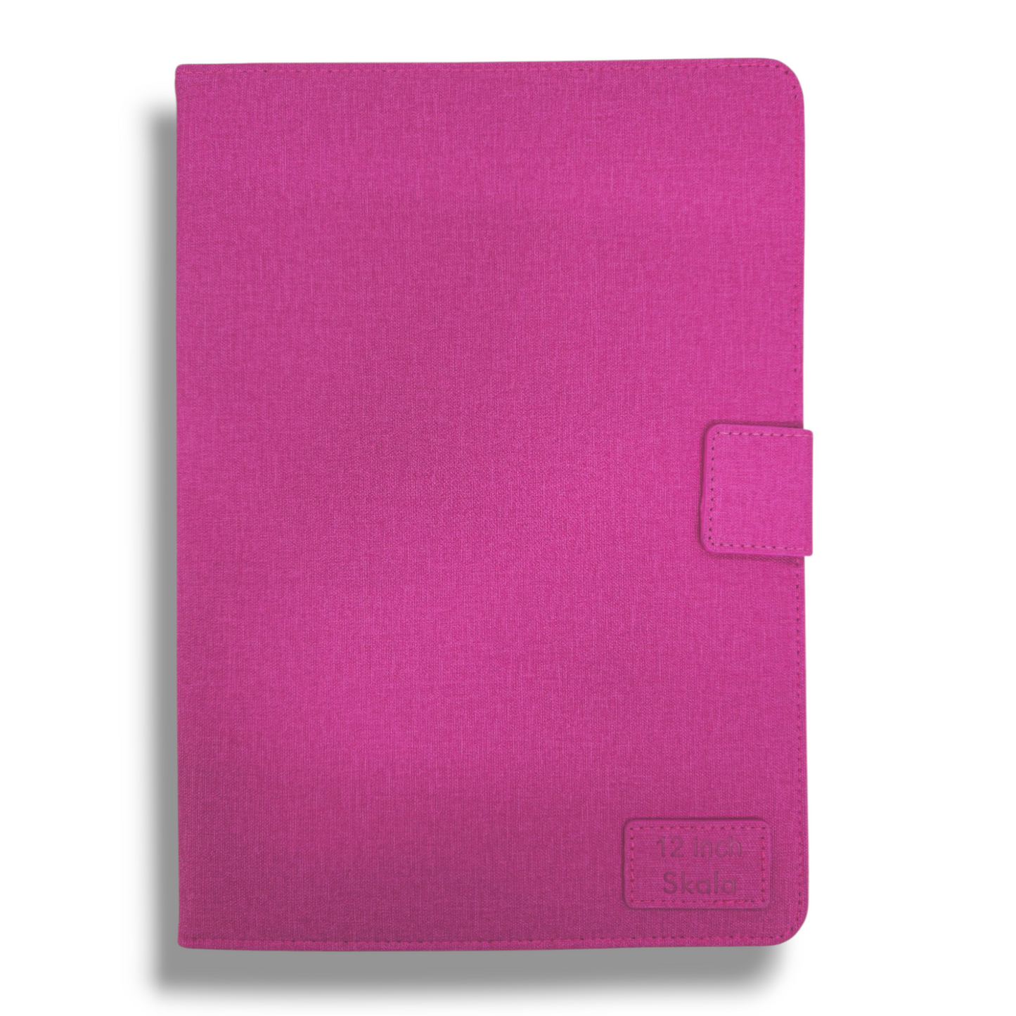 Estuche de Agenda para Tablet 12" Pulgadas Universal - Rosado