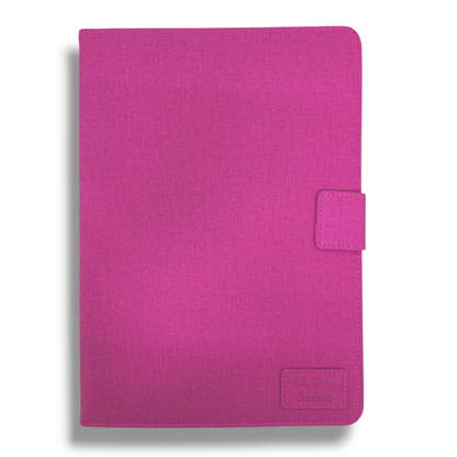 Estuche de Agenda para Tablet 12" Pulgadas Universal - Rosado