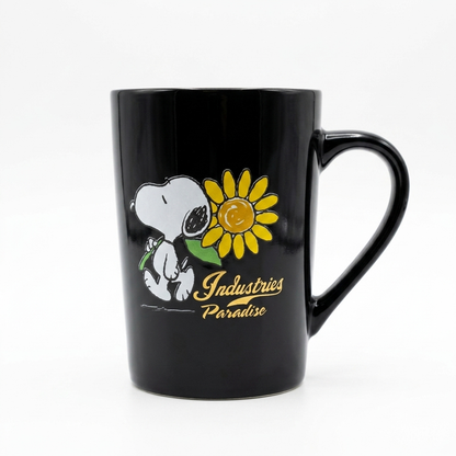 TAZA ALTA DE CERÁMICA CON DISEÑO DE SNOOPY 12CM - DIFERENTES DISEÑOS - 1 UNIDAD