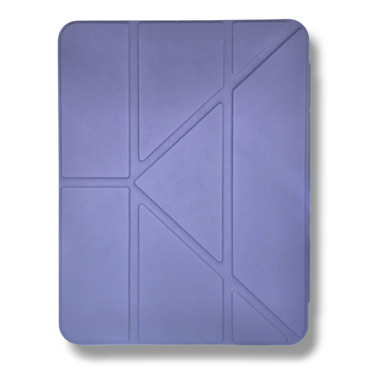 IPAD A16 11" PULGADAS / IPAD 10ma GENERACION / IPAD 10,9" PULGADAS 2022 ESTUCHE DE AGENDA MORADO GRISÁCEO / TRASPARENTE