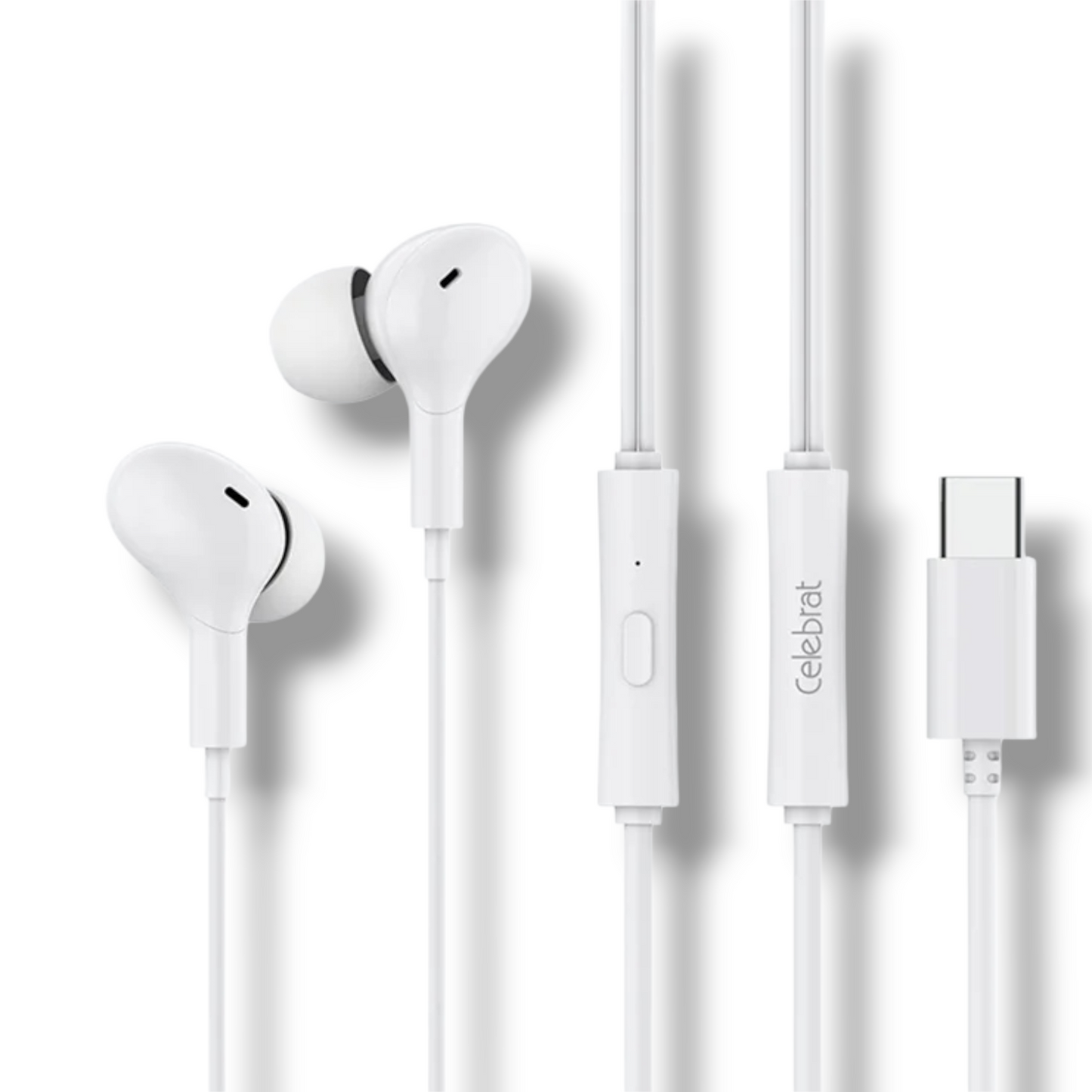 AUDÍFONOS USB-C 1.2M - CELEBRAT D13