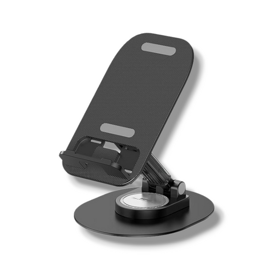 SOPORTE GIRATORIO MULTIFUNCIONAL DE ESCRITORIO PARA CELULAR NEGRO - REMAX C32