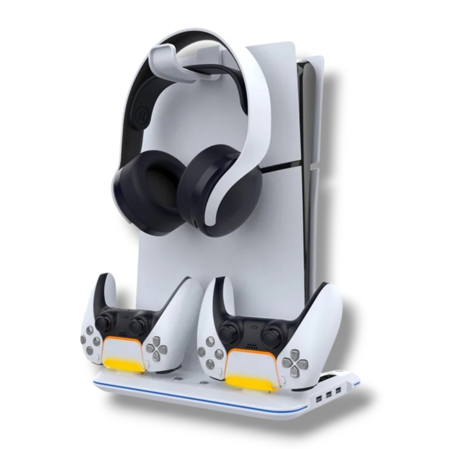 SOPORTE Y CARGADOR VERTICAL PARA PLAYSTATION 5 SLIM - IPEGA PG-P5S020W
