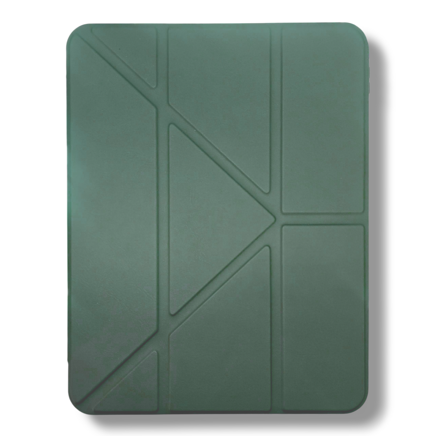 IPAD A16 11" PULGADAS / IPAD 10ma GENERACION / IPAD 10,9" PULGADAS 2022 ESTUCHE DE AGENDA VERDE AZULADO MATE / TRASPARENTE