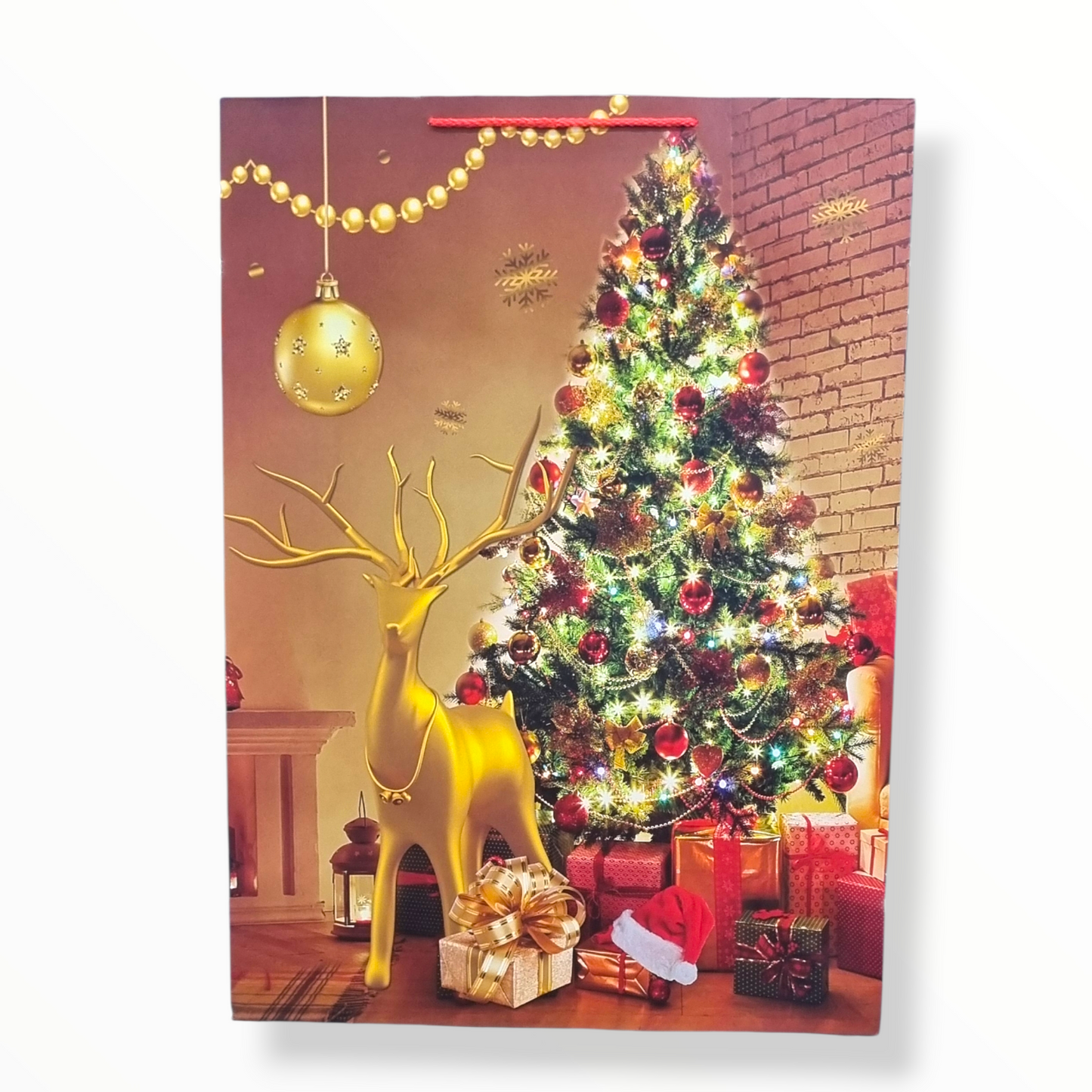 BOLSA DE REGALO TEMÁTICA  NAVIDEÑA DE 40×15×55CM