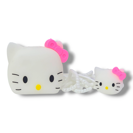 Protector de Cargador 20W Apple - Estilo Hello Kitty