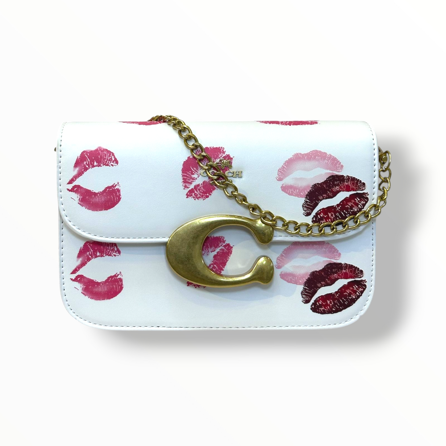 BOLSO DE MUJER                         ESTILO COACH BESO - BLANCO