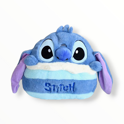 ALMOHADA CON MANTA DE STITCH 47cm x 50cm