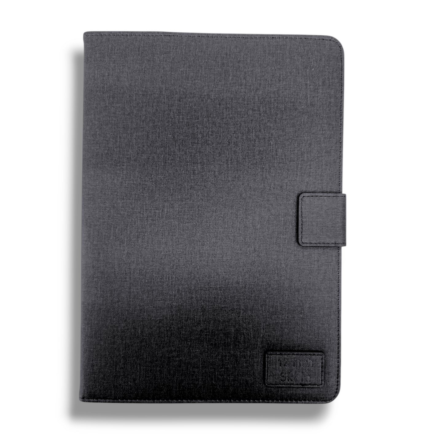 Estuche de Agenda para Tablet 12" Pulgadas Universal - Negro