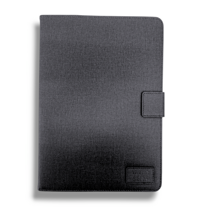 Estuche de Agenda para Tablet 12" Pulgadas Universal - Negro