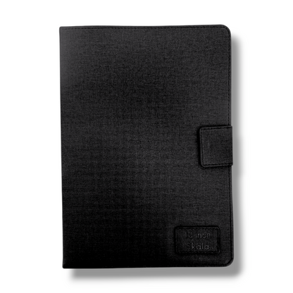 Estuche de Agenda para Tablet 10" Pulgadas Universal - Negro