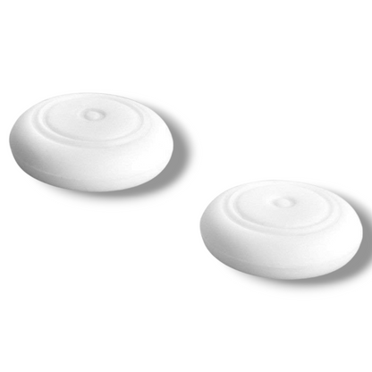 THUMB GRIPS SILICONE 1 PAR PARA JOY-CON NINTENDO SWITCH / LITE / OLED - BLANCO