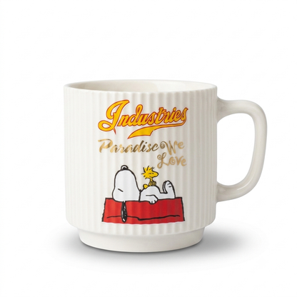 TAZA DE CERÁMICA CON DISEÑO DE SNOOPY 9CM - DIFERENTES DISEÑOS - 1 UNIDAD