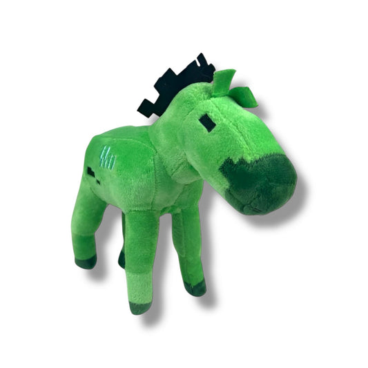 Peluche caballo zombie de minecraft  de 20cm