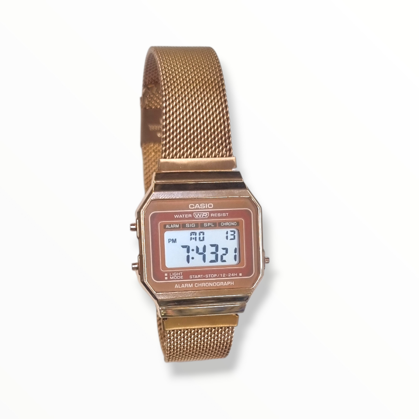 RELOJ DE ACERO PARA DAMA CASIO - AAA