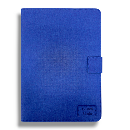 Estuche de Agenda para Tablet 12" Pulgadas Universal - Azul