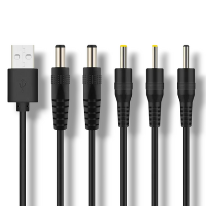 CABLE DE ALIMENTACIÓN USB-A A DC DE 5V 1M