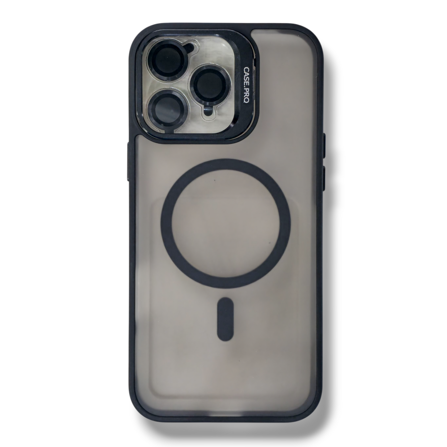 IPHONE 14 PRO - ESTUCHE CASE PRO AHUMADO CON MAGSAFE COLORES VARIOS + PROTECTOR DE CAMARA