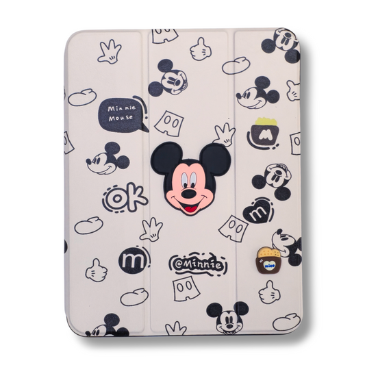 IPAD A16 11" PULGADAS / IPAD 10ma GENERACION / IPAD 10,9" PULGADAS 2022 - ESTUCHE DE AGENDA DISEÑO DE MICKEY MOUSE