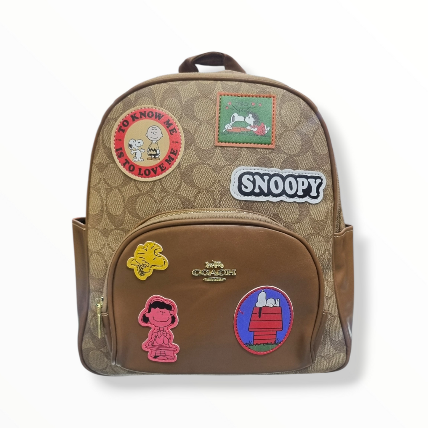 BULTO PARA DAMA  COACH CON  DISEÑO DE SNOOPY - 1 UNIDAD