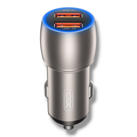 Cargador Para Carro 36W Dual USB-A -  XO-CC52