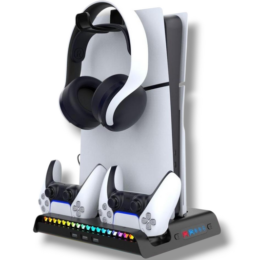 SOPORTE MULTIFUNCIONAL / CARGADOR PARA PLAYSTATION 5 - IPEGA