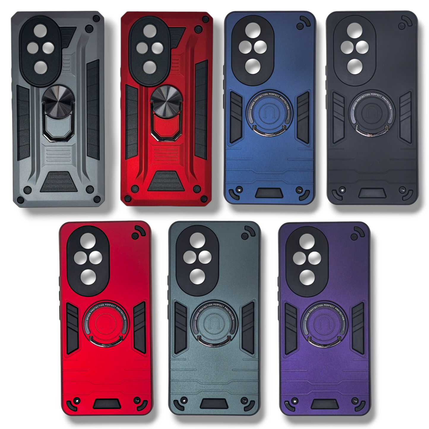 HONOR 200 PRO - ESTUCHE REFORZADO CON ANILLO COLORES VARIOS