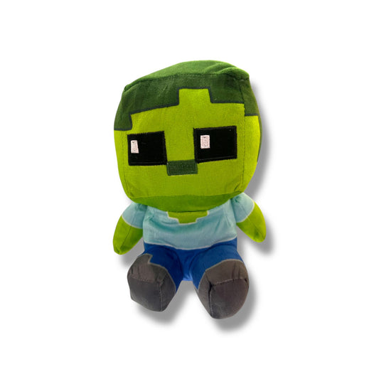 PELUCHE STEVE ZOMBIE DE MINECRAFT DE 20CM