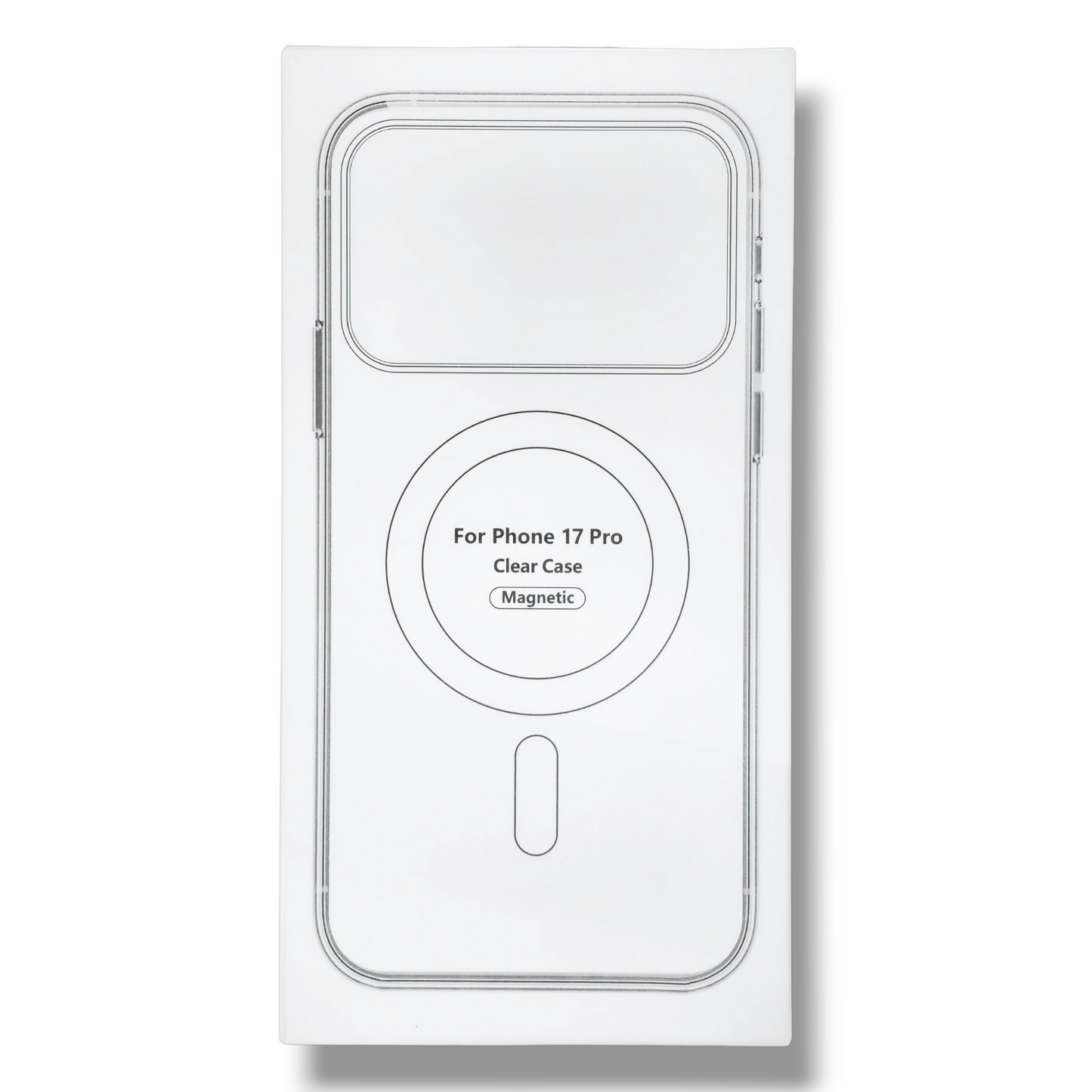 IPHONE 17 PRO - ESTUCHE TRASPARENTE MAGSAFE