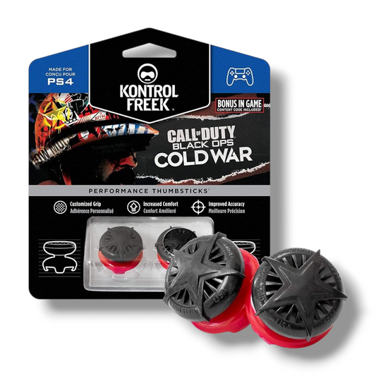 KONTROLFREEK CALL OF DUTY: BLACK OPS COLD WAR PERFORMANCE THUMBSTICKS PARA MANDOS DE PlayStation 4 (PS4) and PlayStation 5 (PS5)