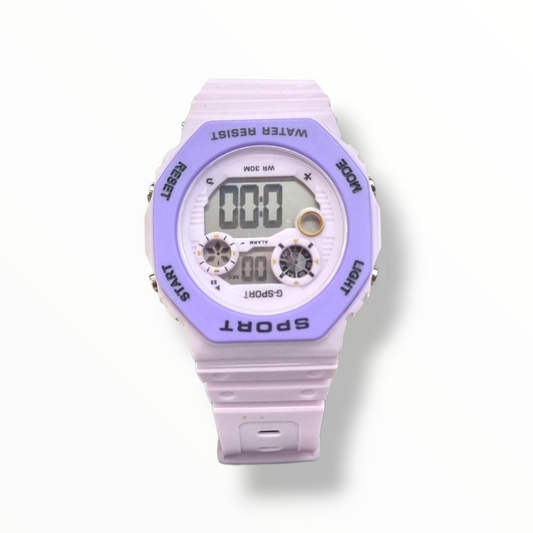 RELOJ  DE MUJER  RESISTENTE AL AGUA  COLOR LiLA