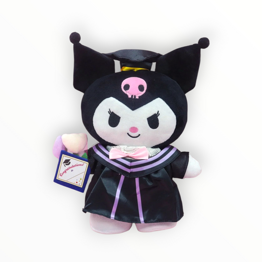 PELUCHE DE GRADUACIÓN DE COLECCION DE SANRIO - DIFERENTES PERSONAJES - 1 UNIDAD
