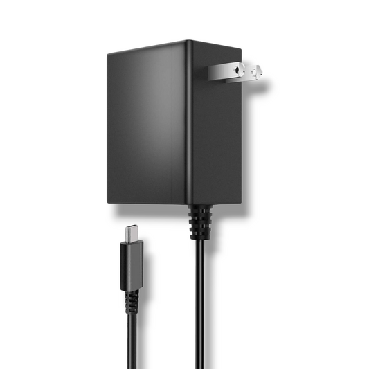 CARGADOR USB-C DE 15V/2.6A PARA NINTENDO SWITCH (V2/LITE/OLED) y STEAM DECK, COMPATIBLE CON MODO TV.